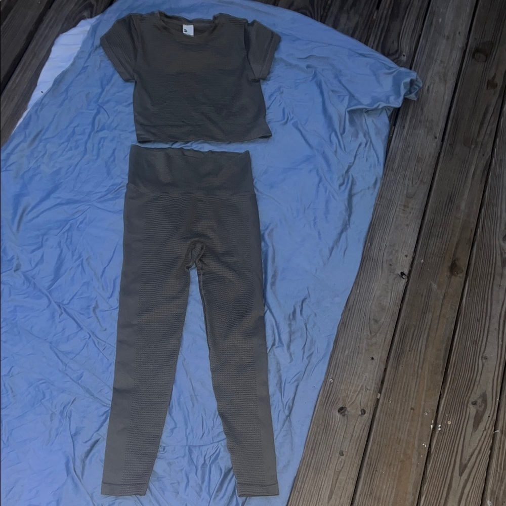 All in Motion Gray Straight Leg Jeans